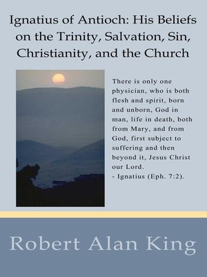 cover image of Ignatius of Antioch
